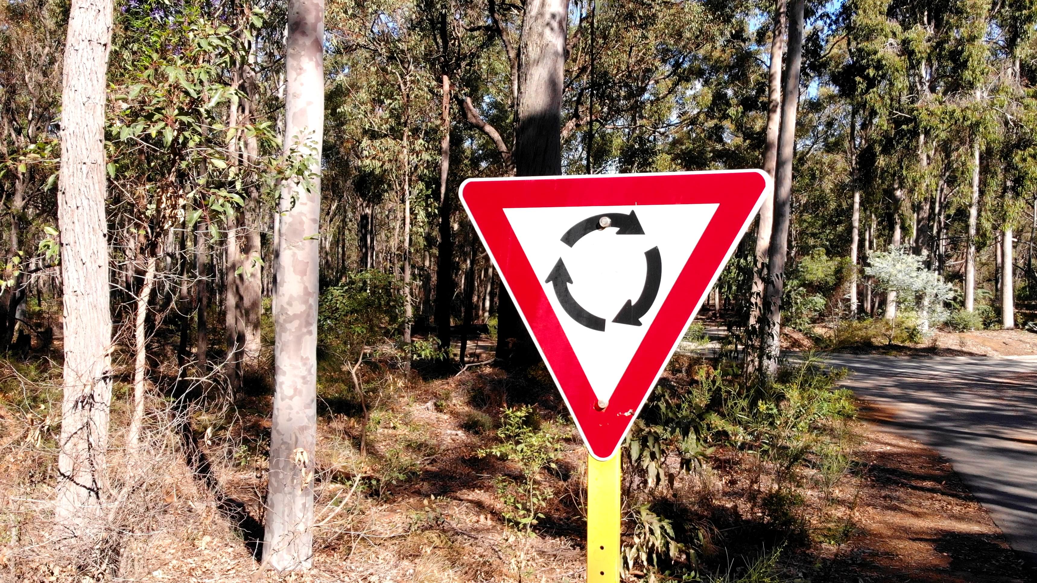 Roundabout Sign