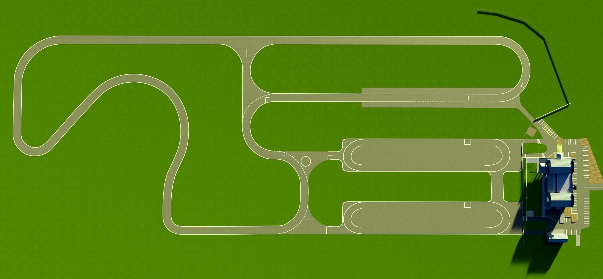 Driver Risk Management Track Layout