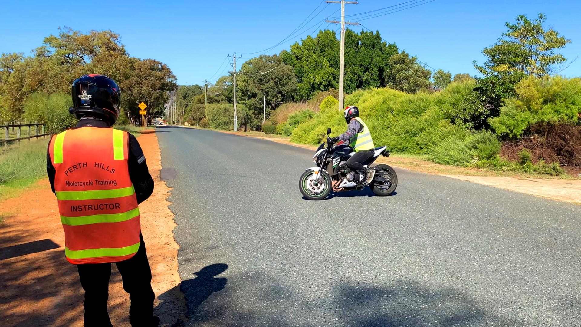 Student undertaking a U-Turn